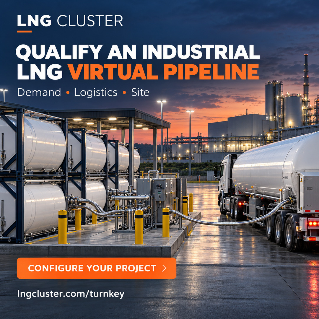 Qualify an Industrial LNG Virtual Pipeline